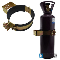 Gas Bottle Holder | Restraint (Size 146mm - 162mm) Suits D Size Steel 