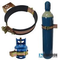 10x Gas Bottle Holders | Restraint (Size 203mm - 222mm) Suits E Size Welding Bottle Steel