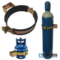 Gas Bottle Holder | Restraint (Size 203mm - 222mm) Suits E Size Welding Bottle Steel 