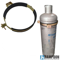 Gas Bottle Holder | Restraint (Size 368mm - 387mm) Suits 45kg LPG Gas Tank Steel 