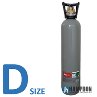 6kg Food Grade CO2 D Size Gas Bottle for Brewing / Welding - No Rent