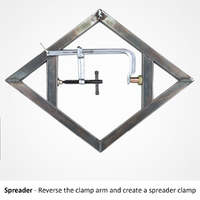Strong Hand 8 Piece 4-IN-1 Utility Clamp Combo