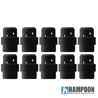 Binzel Style MIG Gas Diffuser - MB24 - Black Duroplast - 10 Pack
