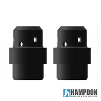 Binzel Style Gas Diffuser MIG  - MB26 - Black Duroplast - 2 Pack