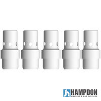 Gas Diffuser MIG  - MB26 - White Ceramic - 5 Pack - Binzel Style