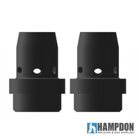 Gas Diffuser MIG  - MB40 - Long Life - Black Duroplast - 2 Pack - Binzel Style