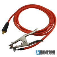 330A Earth Clamp and Lead - 5 Meter - 35-50 Large Plug