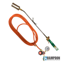 German Made Harris Perkeo 801 LPG Scorcher Heating Torch Kit 10m Hose Weed burner