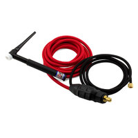 CK17 8m 150A Super Flex TIG Torch with Flex Head - to suit Lincoln 200M