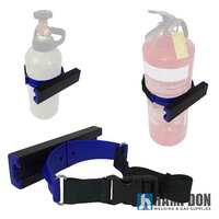 E Size Gas Bottle Holder Restraint 200mm Track | 900mm Strap AUSTRALIAN MADE