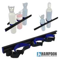 Gas Bottle Holder Restraint 1m Track | 3 x 600mm Strap AUSTRALIAN MADE