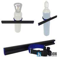 Gas Bottle Holder Restraint 600mm Track | 400mm Strap AUSTRALIAN MADE