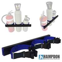 Gas Bottle Holder Restraint 600mm Track | 3x 900mm Strap AUSTRALIAN MADE