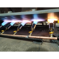 Harris Heating Bar LPG 5 Burner Rail System - Pre Heating Panel