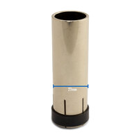 Binzel Style MIG Nozzle / Shroud - MB26 / 38 / 501 - Cylindrical - 40 Each