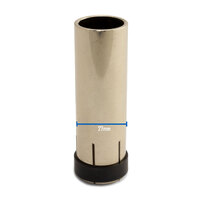 Binzel Style MIG Nozzle / Shroud - MB26 / 38 / 501 - Cylindrical - 5 Each