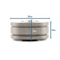 WIA WF028  MIG roller V groove 37mm x 10mm x 18mm. Suits 1.2mm / 1.6mm Wire