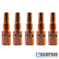 MB25 8mm Binzel Style MIG Tip Holder Diffuser Adapter - 5 Pack