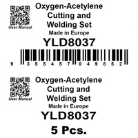 COBRA Oxygen Acetylene Gas Kit - Welding | Cutting | Brazing - NO FLASHBACKS