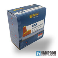Disposable Ear Plugs - Uncorded - Foam - 200 Pairs