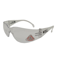 +2.5 Clear Bifocal Reading Safety Glasses Bi focal