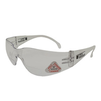 +3.0 Clear Bifocal Reading Safety Glasses Bi focal
