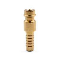 6mm Quick Connect Gas Barb for Panel Connection Socket - Suits Unimig, Kemppi, Everlasst, Bossweld
