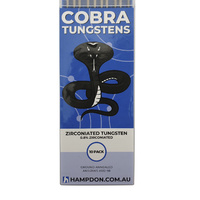 1.0mm Zirconiated TIG Tungsten Electrodes 10 Each - White Tip