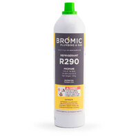 12x Bromic R290 Propane Disposable Refrigerant Gas Cylinder - 370g