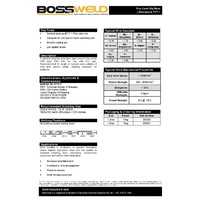 15kg - 1.6mm Bossweld 71T-1 Flux Cored MIG Wire -PERTH ONLY