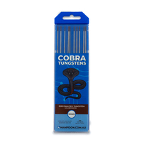 2.4mm 0.3% Zirconiated TIG Tungsten Electrodes 10 Each - Brown Tip