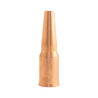 TWECO #4 Style MIG Gas Nozzle / Shroud 9mm Pipeline - 5 Each