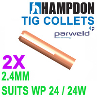 TIG Collets - 2 pack - 2.4mm - WP-24 