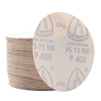 Klingspor PS 73 BWK 400 Grit Abrasive disc 6" 150mm - 100 Each Part # 301241