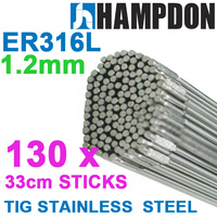 400g - 1.2mm ER316L Stainless Steel TIG Filler Wire Rods