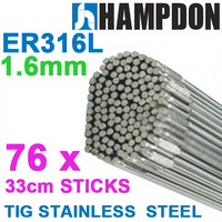 400g - 1.6mm ER316L Stainless Steel TIG Filler Wire Rods