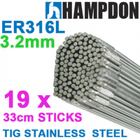 400g - 3.2mm ER316L Stainless Steel TIG Filler Wire Rods
