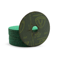 Klingspor FS 966 ACT 125mm Ceramic Resin Fibre Sanding Disc Pad 5" 60 Grit - 100 Each