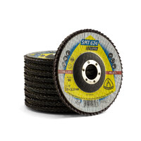 Klingspor SMT 624 Supra Flap Disc 60 Grit 125mm x 22.23mm - 20 Each