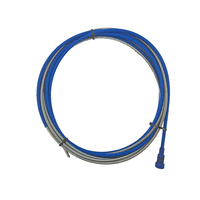 10x MIG Liner Steel - Bernard style - 200A to 300A- 4.8 Meter - 0.6 to 0.8mm