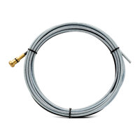 10x MIG Liner Steel Bernard style 200A to 300A 4.8 Meter - 0.8 to 1.2mm