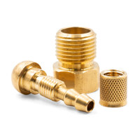 Right Hand 5/8UNF Gas Hose Fitting with CK Fail-Safe™ Threaded Barb
