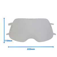 3M Speedglas 9100 FX / FX Air / MP Air - Clear Grinding Visor Lens - 5 Pack