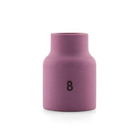 WP-17 | 18 | 26 TIG Ceramic Cup / Nozzle STUBBY #8 Gas Lens - 40 Each