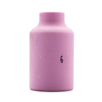 TIG Ceramic Cup / Nozzle #6 GAS LENS - 5 Each - WP-17 /18 / 26 
