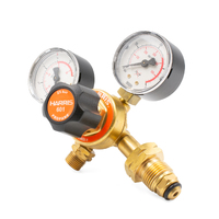 Harris 601 Oxygen & LPG Regulator Flow meter Twin Pack