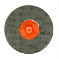3M Cubitron II 60 Grit 75mm Roloc Fibre Disc 786C 33391 - 30 Each