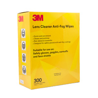 3M Lens Cleaner Anti Fog Wipes - 300 pack