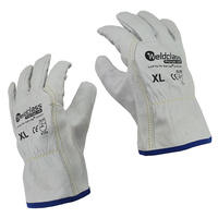 XL Riggers Gloves Cow Hide Leather - 1 Pair