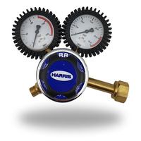 Harris 825 Co2 Pressure Regulator Gauge - 0 to 400kPa - Side Inlet